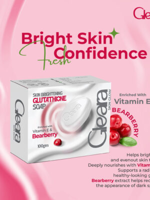 Gleara Skin Brightening Glutathione Soap - Limited Addition