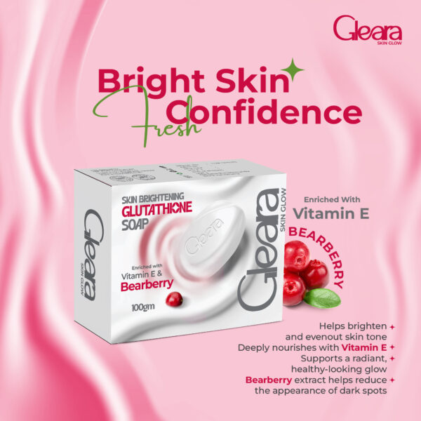 Gleara Skin Brightening Glutathione Soap - Limited Addition