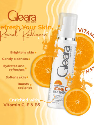 Gleara Vitamin - C Face Wash - Limited Edition